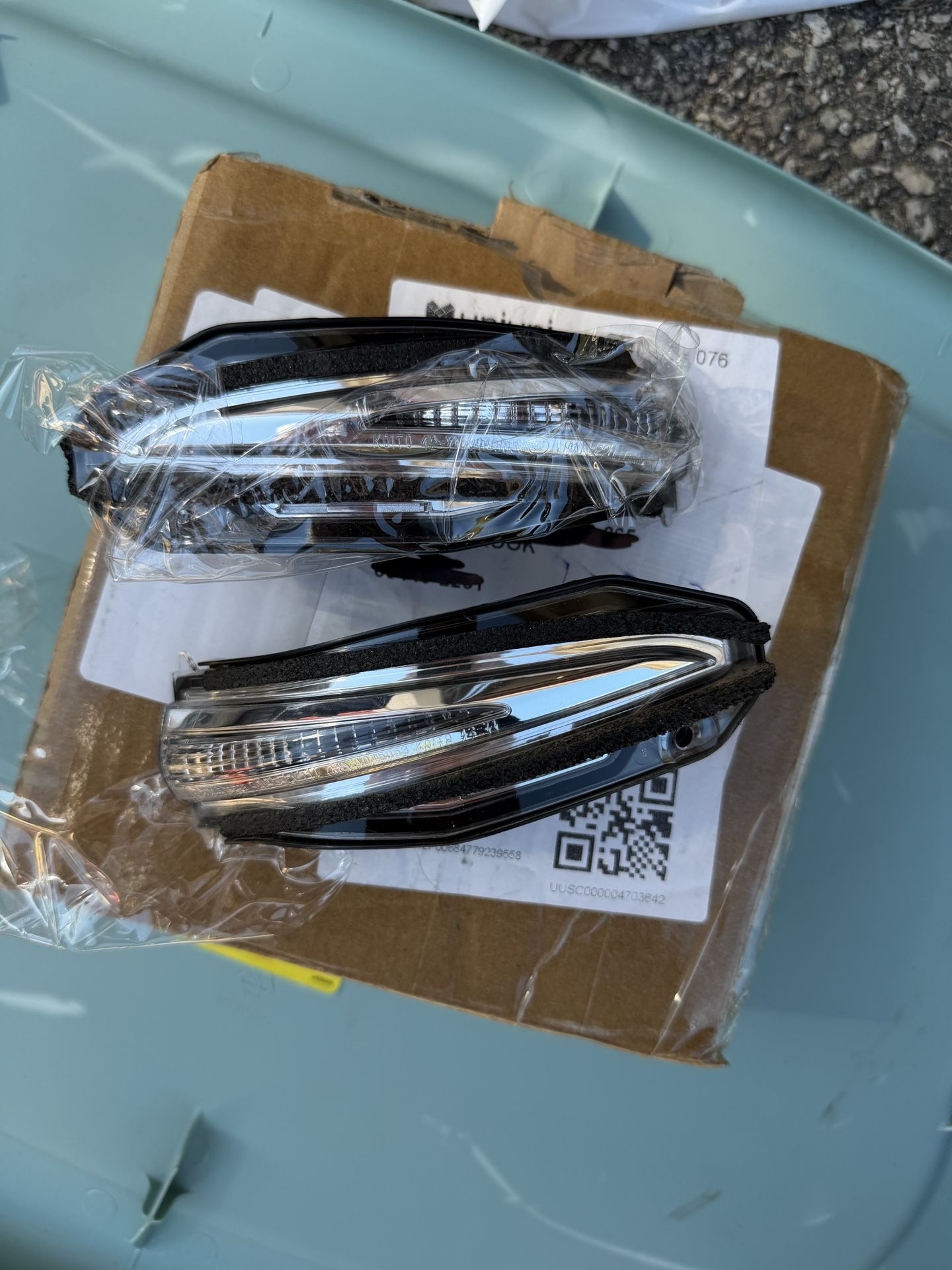 Toyota OEM  14-21 4Runner Set RH LH Right Left Mirror Turn Signal Lamp Light