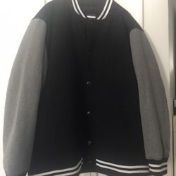 Size 4 X Fleece Letterman Jacket 