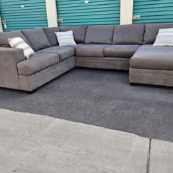 Gray Sectional  - FREE DELIVERY 