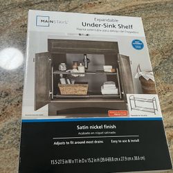 Mainstays Expandable Under-Sink Shelf