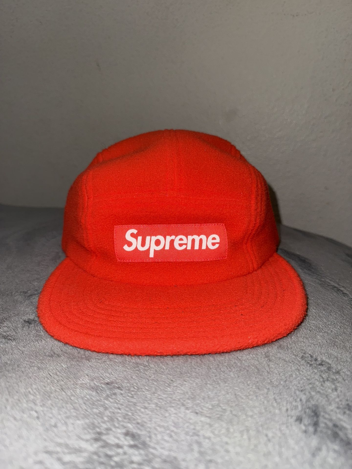 Supreme Fleece Pullcord Camp Cap