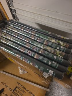 7 rolls of landscaping favric