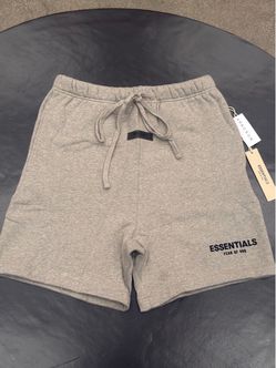 Fear Of God Essentials Dark Oatmeal Shorts