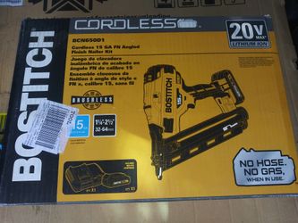 Bostitch 2.5-in 15-Gauge Cordless Finish Nailer BCN650D1
