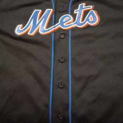 Mets Majestic Genuine Jersey XL