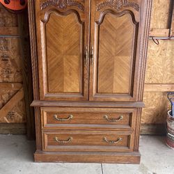 Stanley Armoire Solid Wood