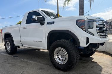 Kmc IMS 552 Silver 17x8.5 6x139.7 +0 Offset With Nitto Ridge Grappler 35x12.50R17 Tires🔥🔥🔥