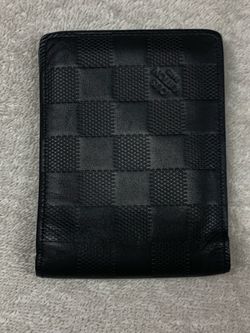 Louis Vuitton Men’s Leather Monogram Bifold Wallet (with initials)