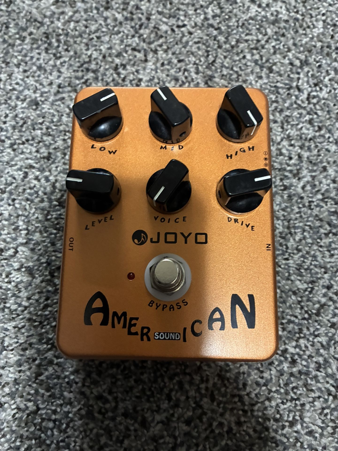 Joyo American Amp Simulator Guitar Pedal
