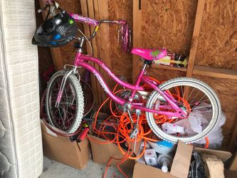 Pink Bike w Helmet