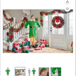 6.5 Ft. Animated Buddy the Elf Life Size Christmas