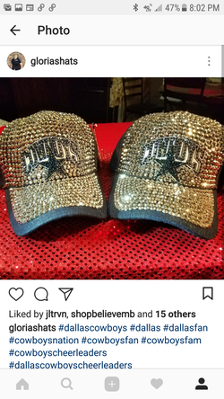 Dallas Cowboy Bling Cap