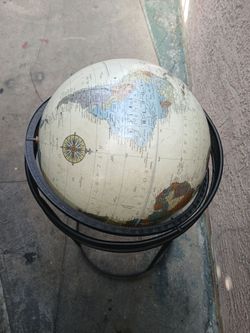 Vintage World Globe
