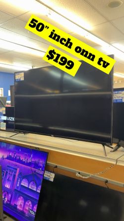 Onn Tv $199 …..50” With Remote. Layaway Or Sale !!!