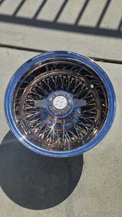 13x7 Crosslace  Rose Gold Hub/ Nipples 