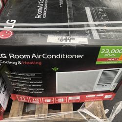 Lg Window Air Conditioning, Heating And Dehumidifier. 23000 Btu