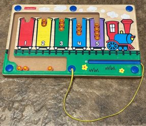 Magnetic bead maze
