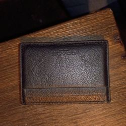 Coach Black Wallet 