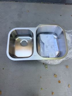 Stainless Steel Double Basin Undermount Kitchen Sink