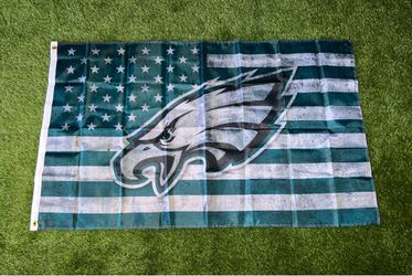 Philadelphia eagles flag size 5’x3’