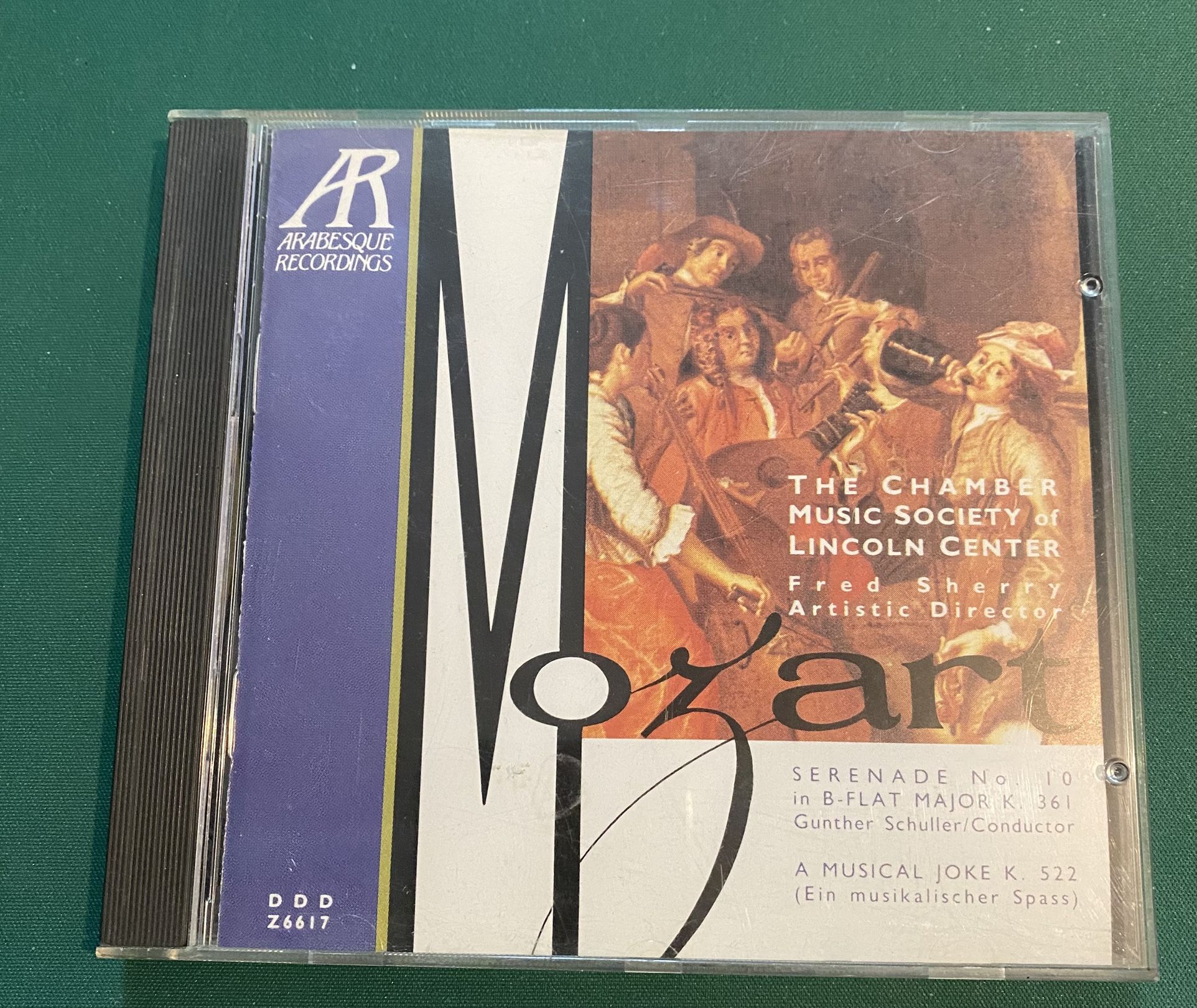 Mozart music CD, Serenade # 10, Great relaxing music.
