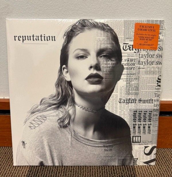 Taylor Swift Reputation Orange FYE Vinyl Limited Edition 2LP *RARE*!