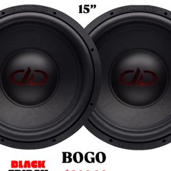 DD Audio 500 Series 15” Buy 1 Get 1 Free