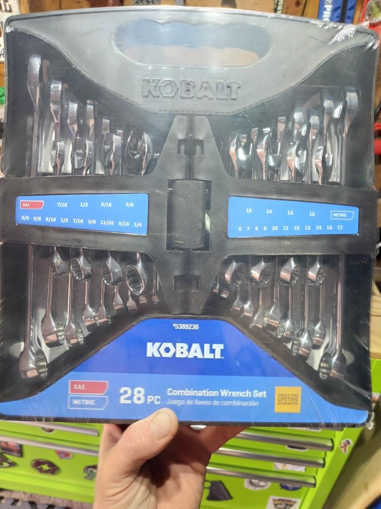 Full Set Of Wrenches Sae And Metric
