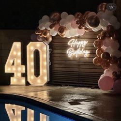 Marquee Letters And Numbers 