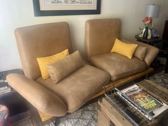 Designer Leather Couch