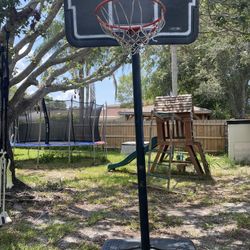 Black Basketball Hoop