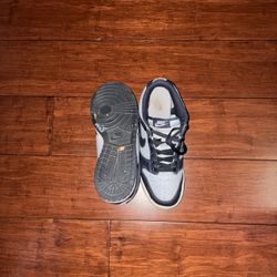 Navy and Grey Dunks SB