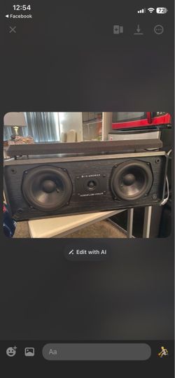 Bic America center speaker