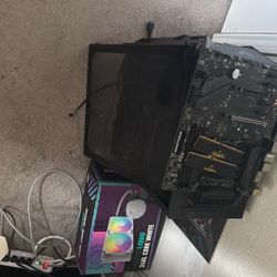 Asus Tuff Gaming Case, DDR4 RAM(2 Sticks) and MSI Gaming Motherboard and AIO