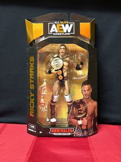 🤼‍♂️AEW All Elite Wrestling Unrivaled Collection Series 14 Ricky Starks Action Figure
