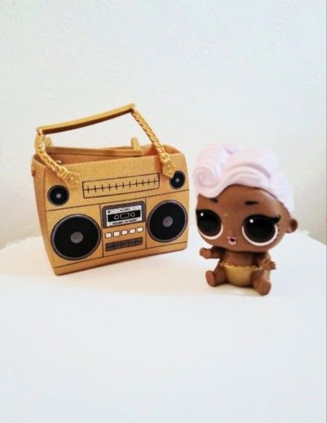 LOL Surprise Ooh La La Baby Surprise Little D.J. Boom Box Purse