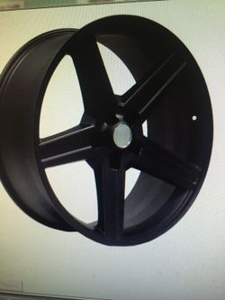 20" black iroc wheels Chevrolet