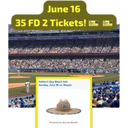 Dodger Tickets June 16 