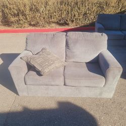 Grey Couch Set 