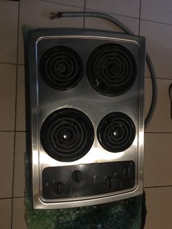 Used whirlpool electric cooktop