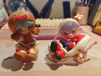 Popmart Azura Warm Christmas Gingerbread, Sleigh