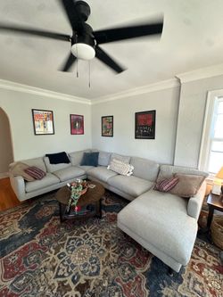 Full sectional & rug