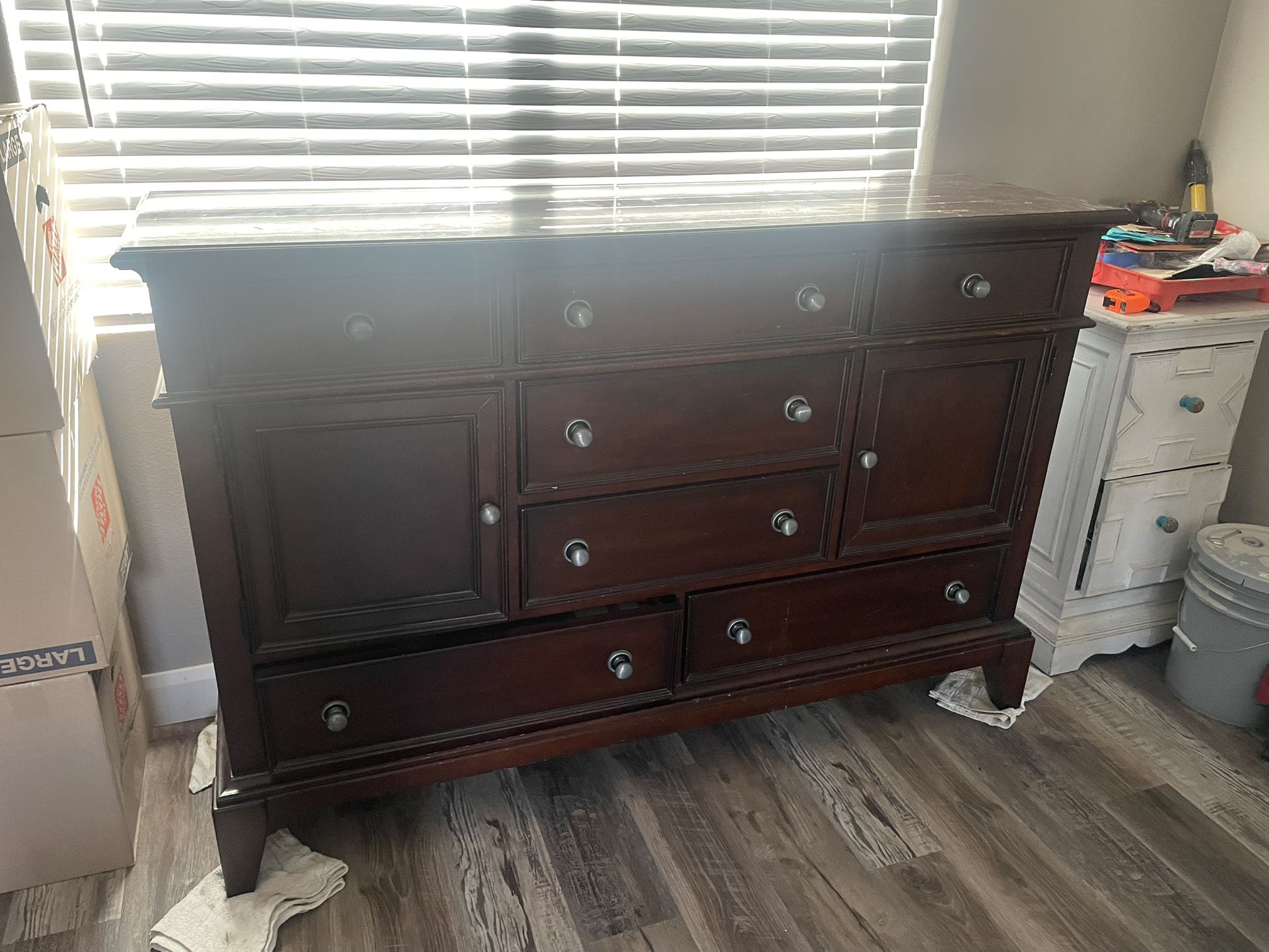 Solid Wood Dresser (moving Sell) $200
