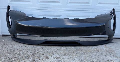 GRAY PORSCHE TAYCAN GTS FRONT BUMPER 2020 2021 2022 2023 2024 9J1807221F OEM