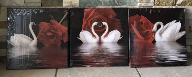painting of ducks (set)