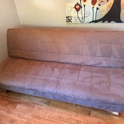 Brown Versatile Futon Sofa Bed 