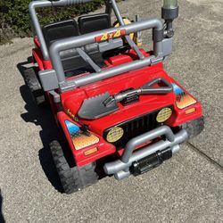 Electric Car Toy Jeep