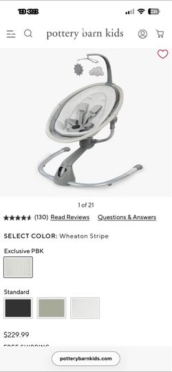 Baby swing