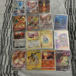 Mint Pokemon Cards With Sleeves. 