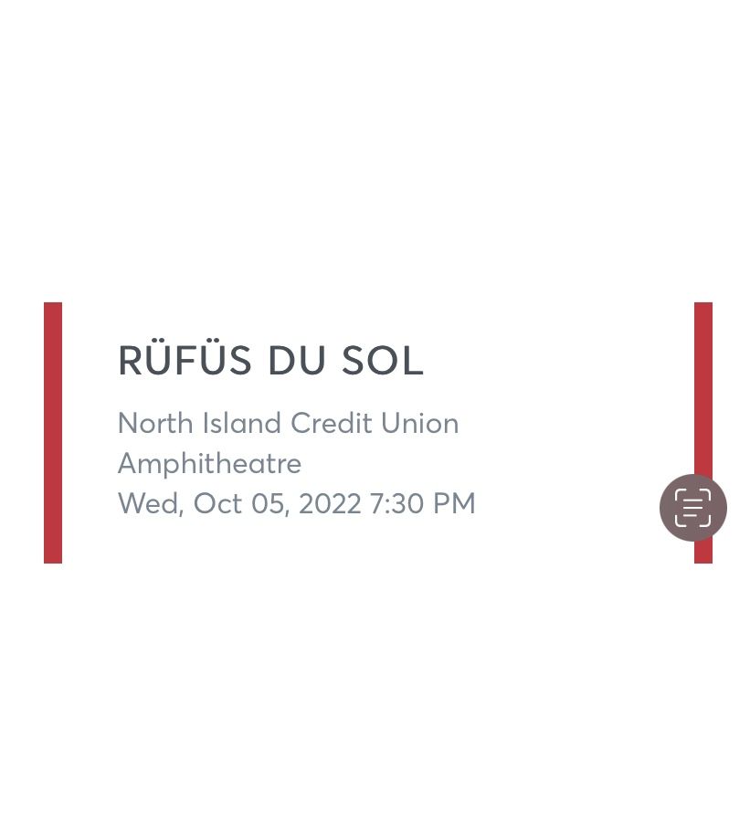Rufus Du Sol (2 Tickets) for Sale in San Diego, CA OfferUp